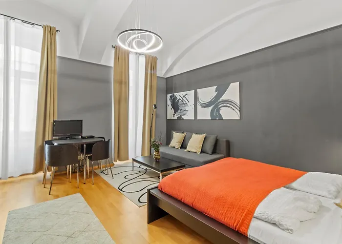 Daire Modern Apts - 5-min Walk To U2 Taborstrasse - Quick Center Access *